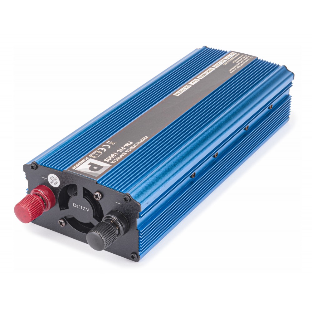 POWERMAT PM-PN-1800S Měnič napětí pro vozidla, auta 12V 1800W