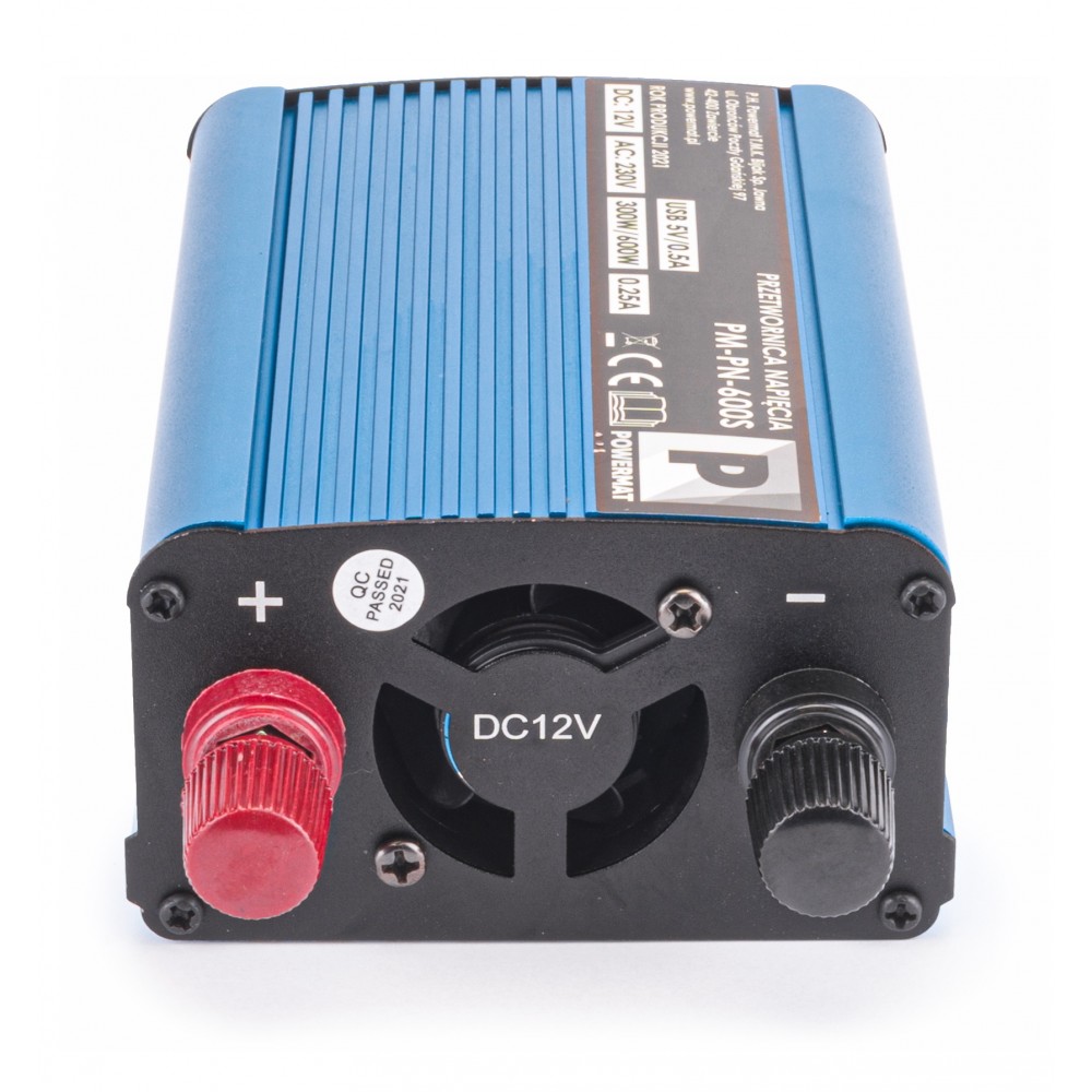 POWERMAT PM-PN-600S Měnič napětí pro vozidla, auta 12V 600W