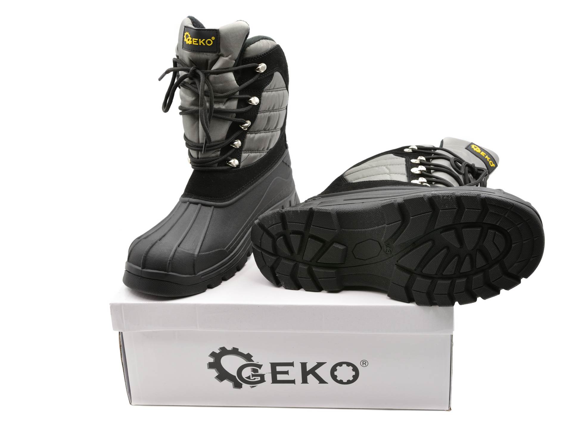 GEKO G90544 Pánské zimní boty zateplené pracovní sněhule VELIKOSTI 41, 42, 46