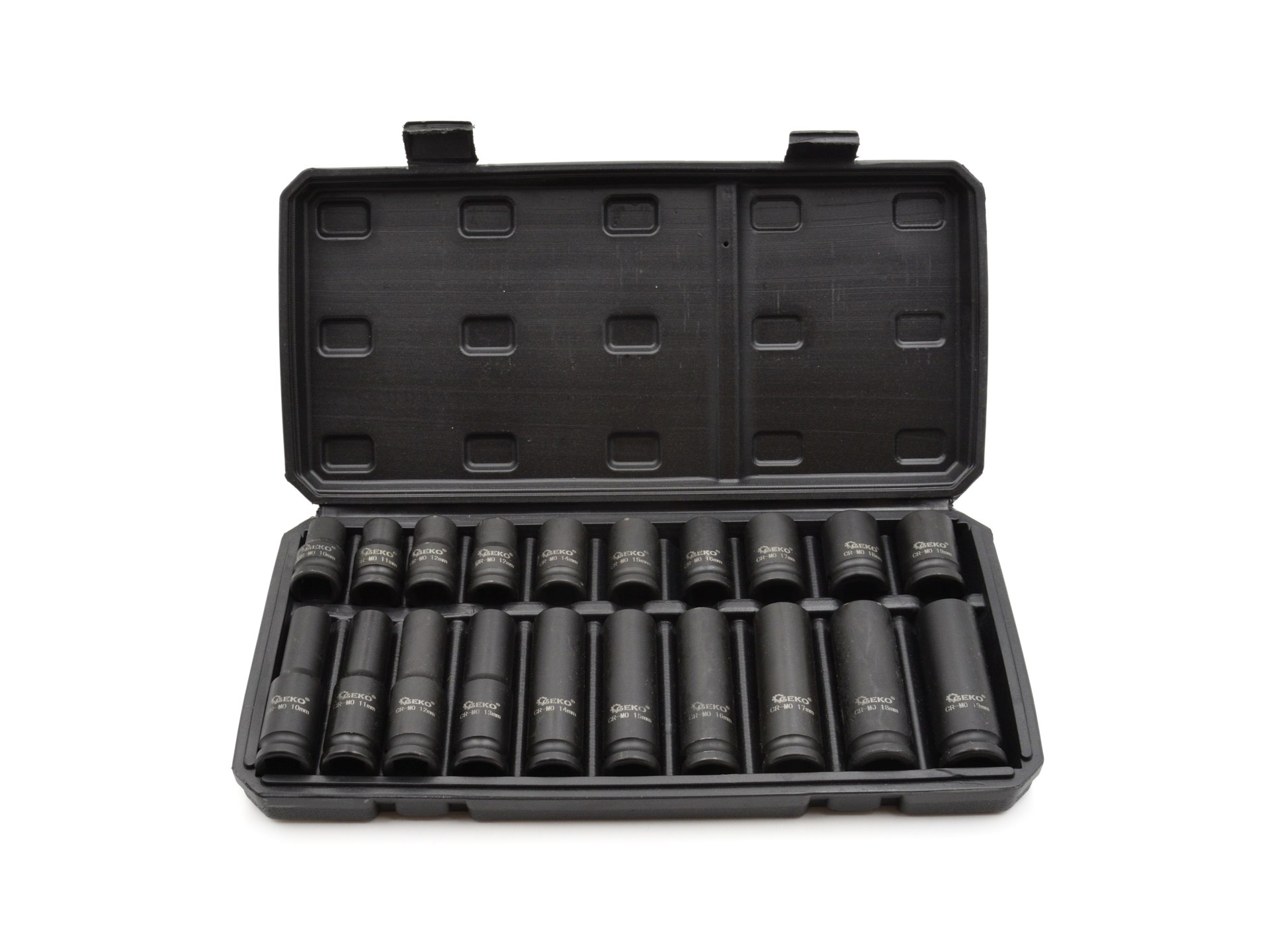 Geko G10517 Nástrčné klíče hlavice 10-19 mm 1/2"