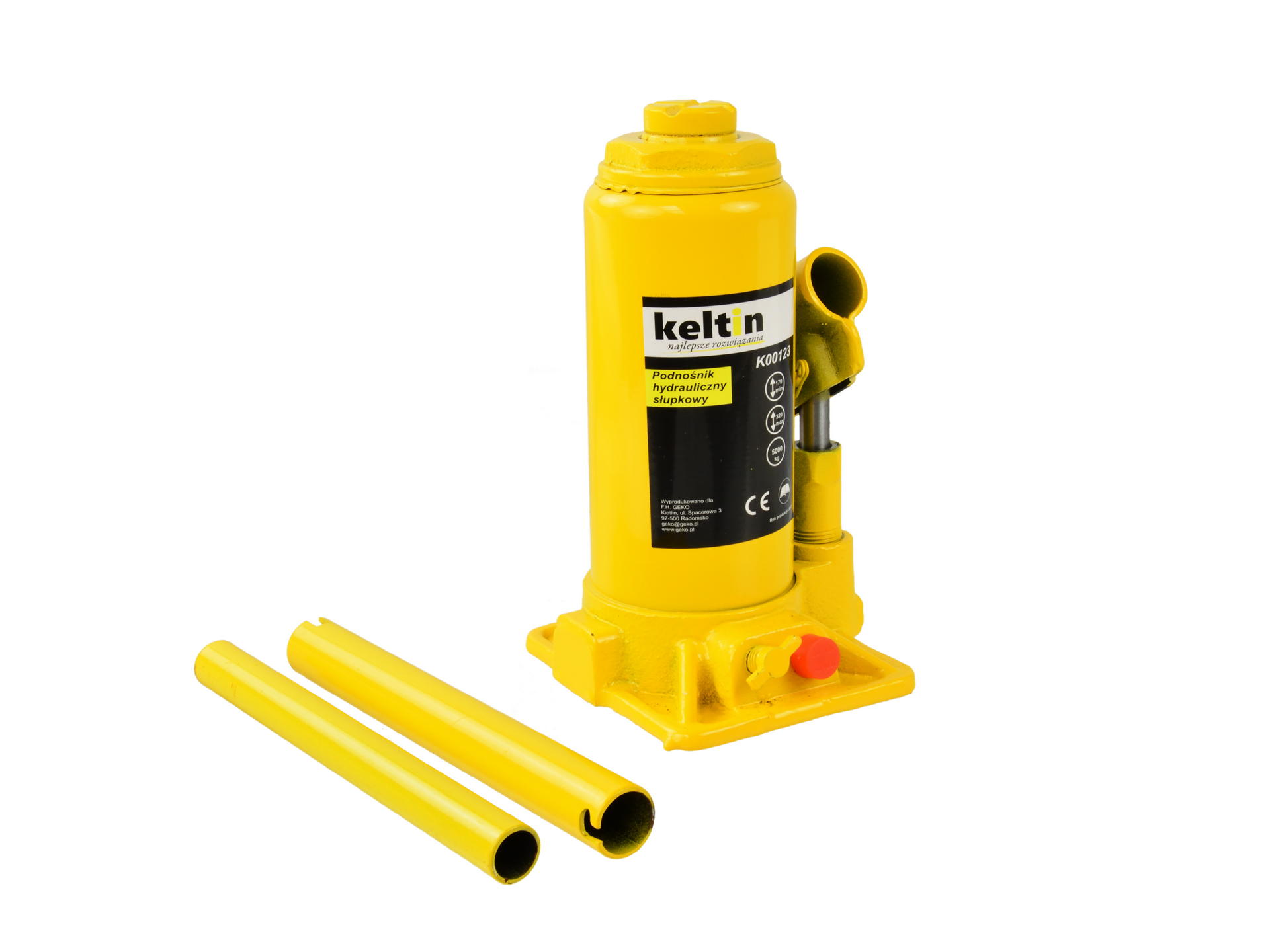 Geko K00123 Hydraulický pákový zvedák sloupový 5T