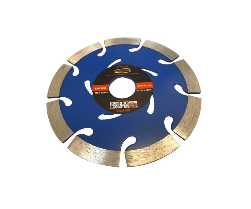 MAGMA MSG125 Diamantový kotouč na beton segmentový 125x22,2mm