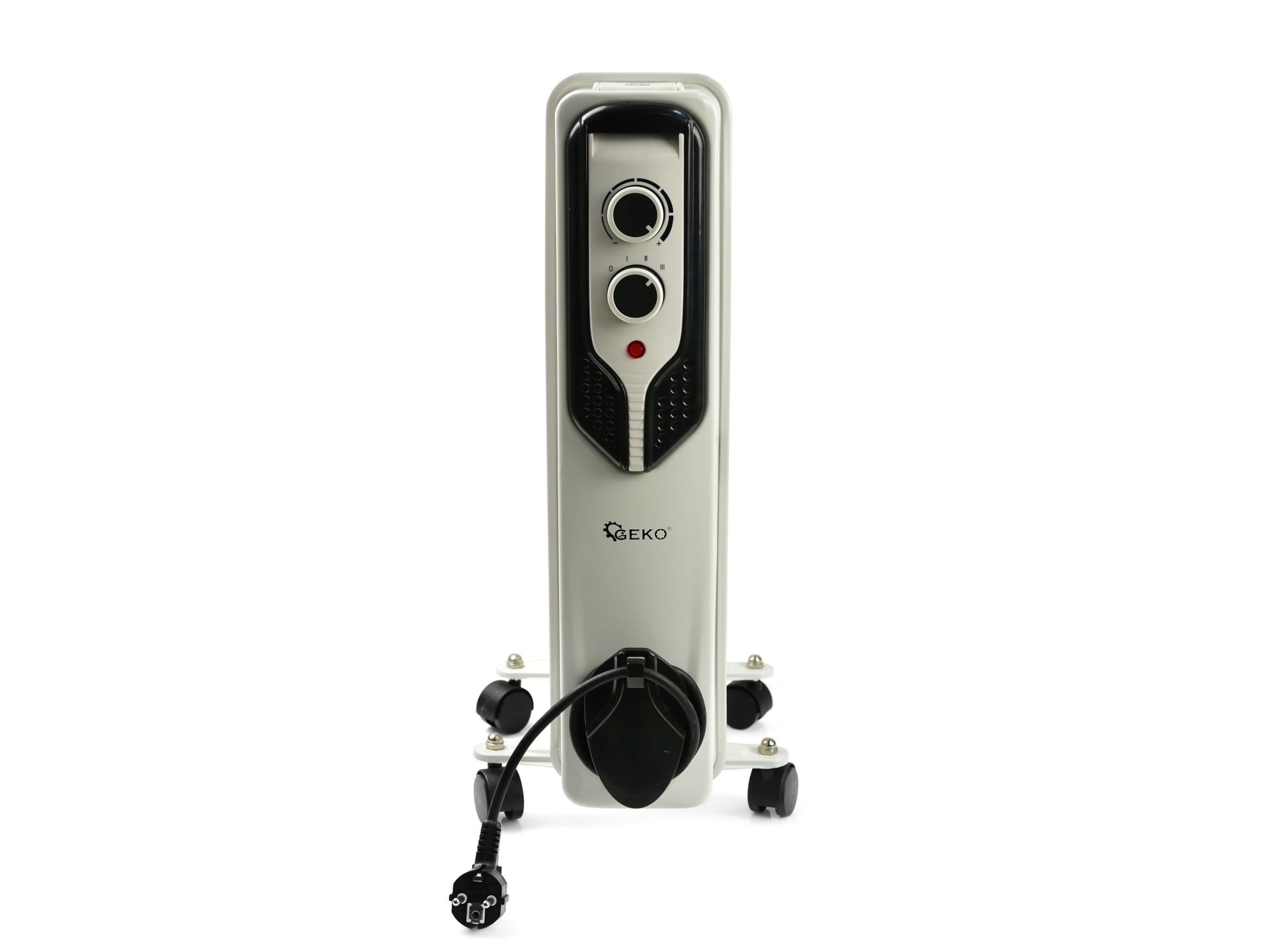 GEKO G80551 OLEJOVÝ RADIÁTOR, TOPENÍ 2000W 9 žeber OHŘÍVAČ PŘENOSNÝ