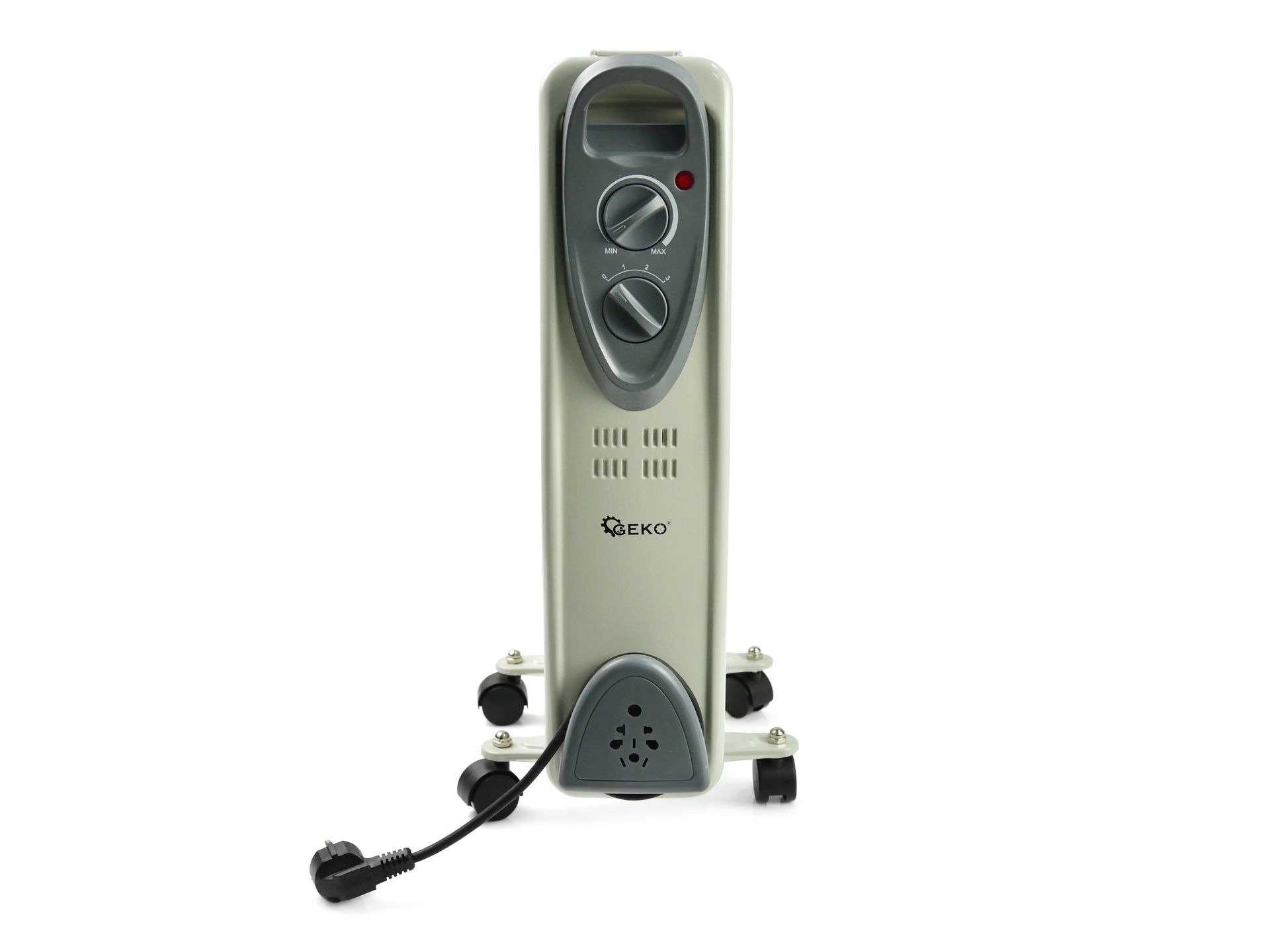 GEKO G80553 OLEJOVÝ RADIÁTOR, TOPENÍ 2000W 9 žeber OHŘÍVAČ PŘENOSNÝ