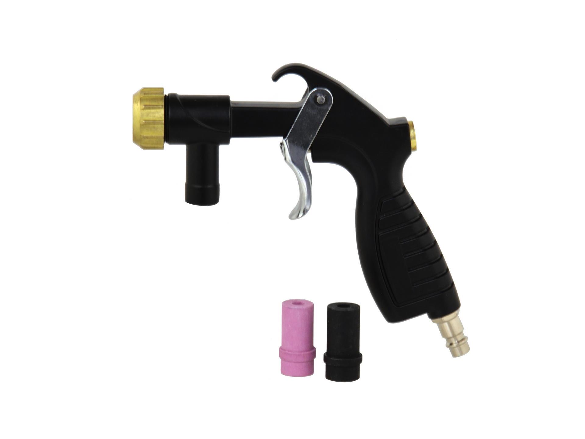 GEKO G03149 Pneumatická pískovací pistole s hadicou pískování 1/4" 2x tryska