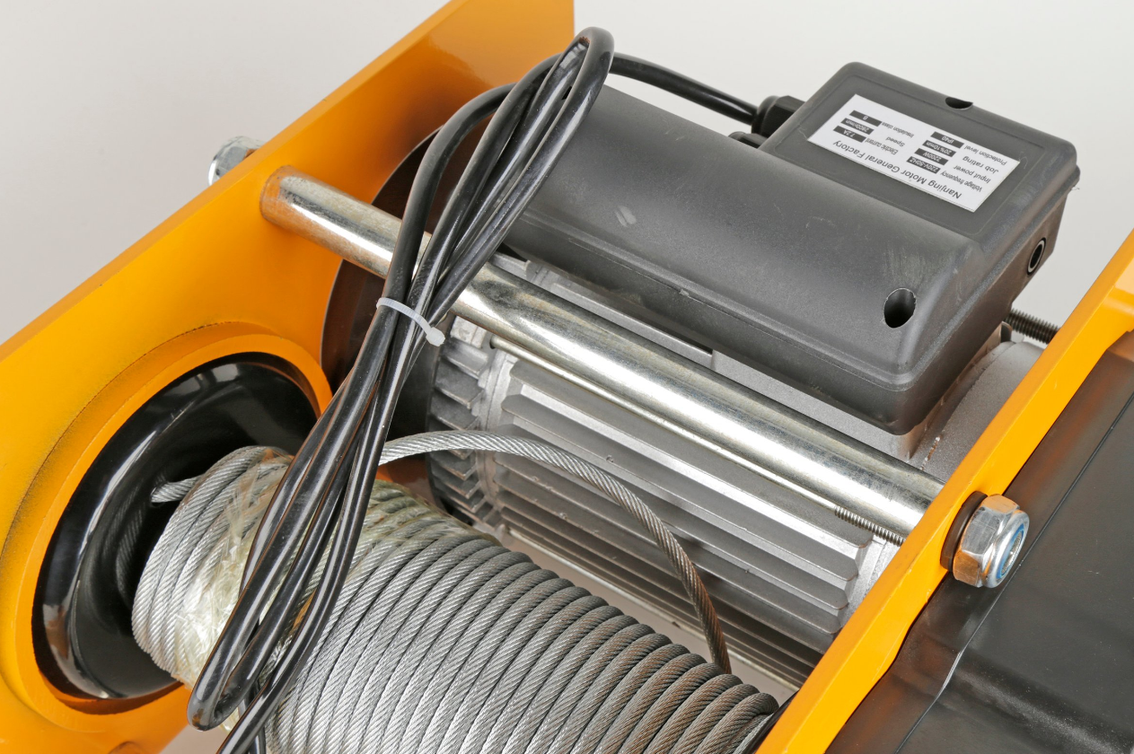 MAX KDL1000 / HJ210 1200W Elektrický lanový naviják 2200W 500/1000kg jeřáb, kladkostroj