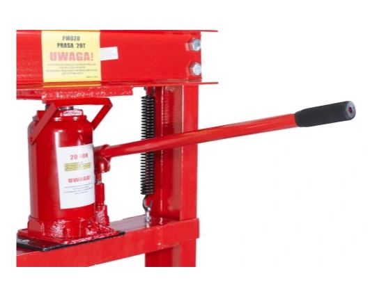 MAX 20T Hydraulický pneumatický dílenský lis nosnost 8 úrovní