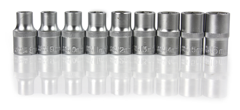 MAR-POL M58205 Nástrčné klíče 1/2" 20ks 8-32mm /KLIP/