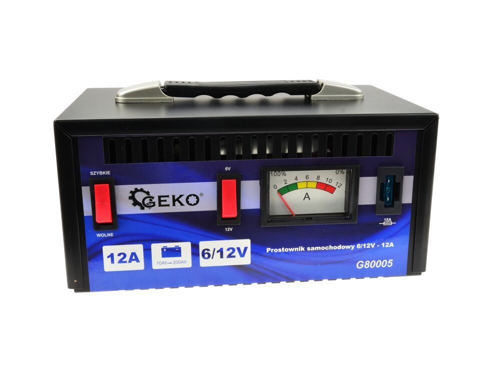 GEKO G80005 Nabíječka baterií 6V / 12V 12A