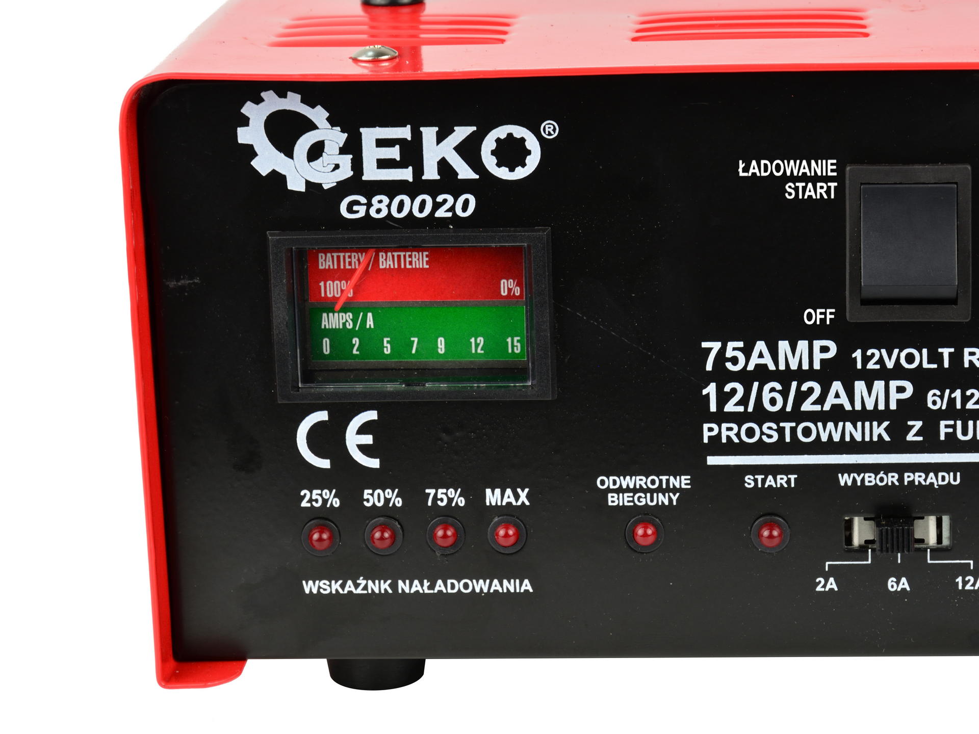 GEKO G80020 Nabíječka autobaterií 75A 6/12V