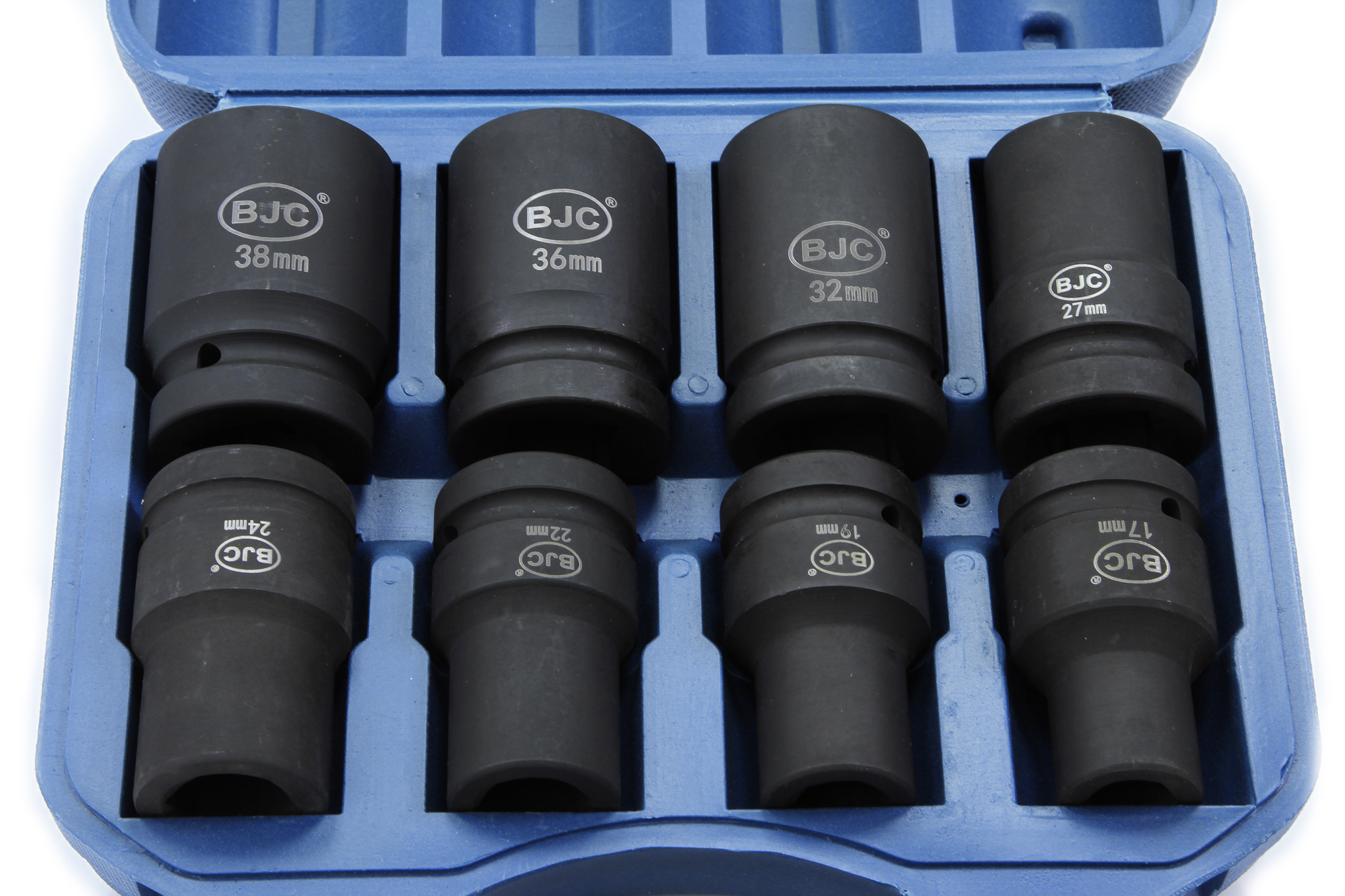 MAR-POL M58262A Rázové nástrčné hlavice 1" 17-33 mm 8 kusů BJC