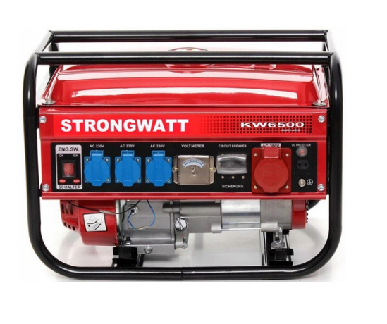 KRAFT&DELE SW100 ELEKTROCENTRÁLA GENERÁTOR PROUDU 4,8kW / 6,5HP 2500W