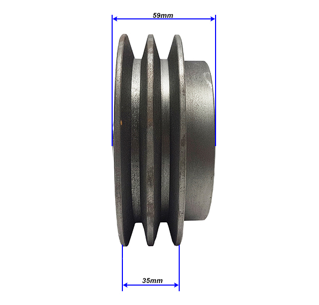 MAR-POL M79481 Odstředivá spojka pro spalovací motor vibrační desky 135x20mm