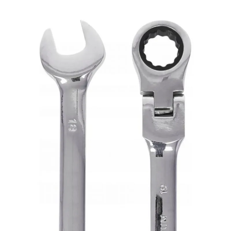 KRAFT&DELE KD10947 Klíče očko-ploché 12ks 8-19mm S RÁČNOU, sada klíčů, zalomené klíče