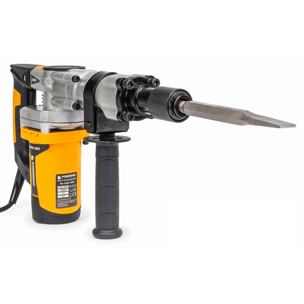 POWERMAT PM-MWB-2800 PŘÍKLEPOVÉ VRTACÍ BOURACÍ KLADIVO SDS HEX 15J 2800W dláto