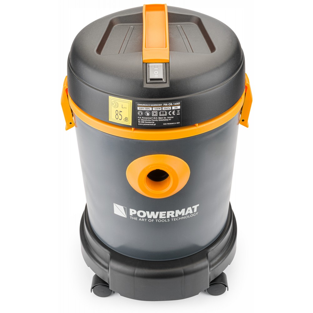 POWERMAT PM-OB-1600T Multifunkční bazénový vysavač 1600W 25L nástavce