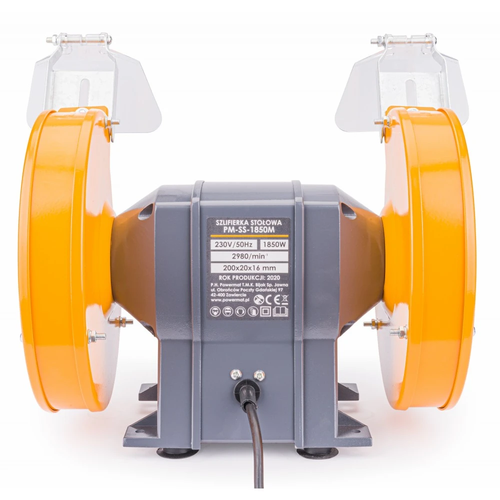 POWERMAT PM-SS-1850M Elektrická stolní bruska dvoukotoučová 1850W