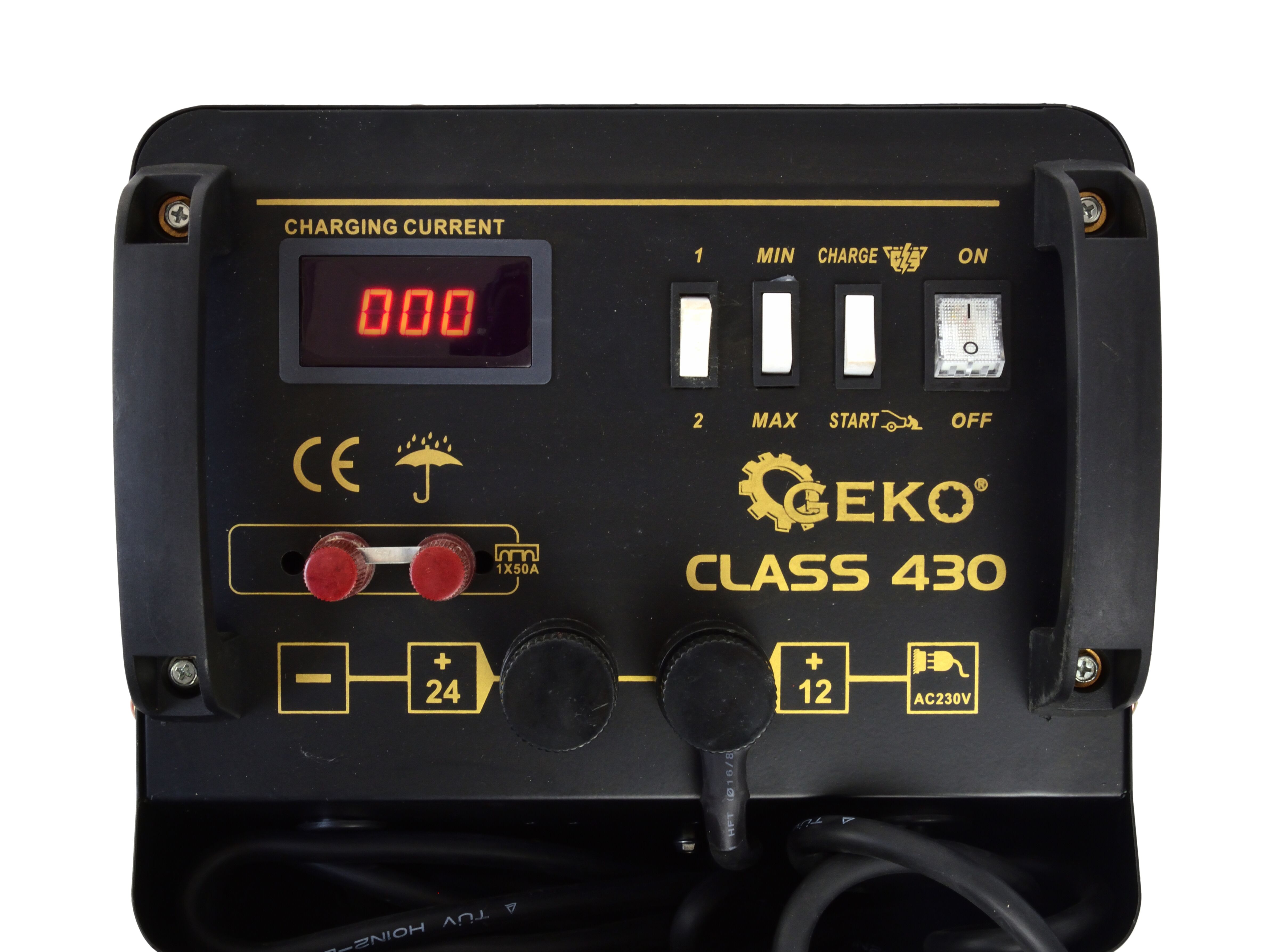 GEKO G80024 Class 430 Autonabíječka startovací vozík se startem 360A 12V/24V