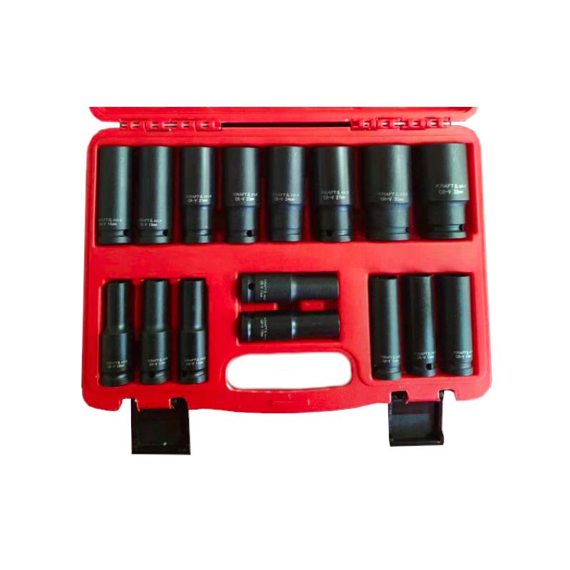 KRAFT&DELE KD10531 Nástrčné klíče 1/2" hlavice 10-32mm 16ks