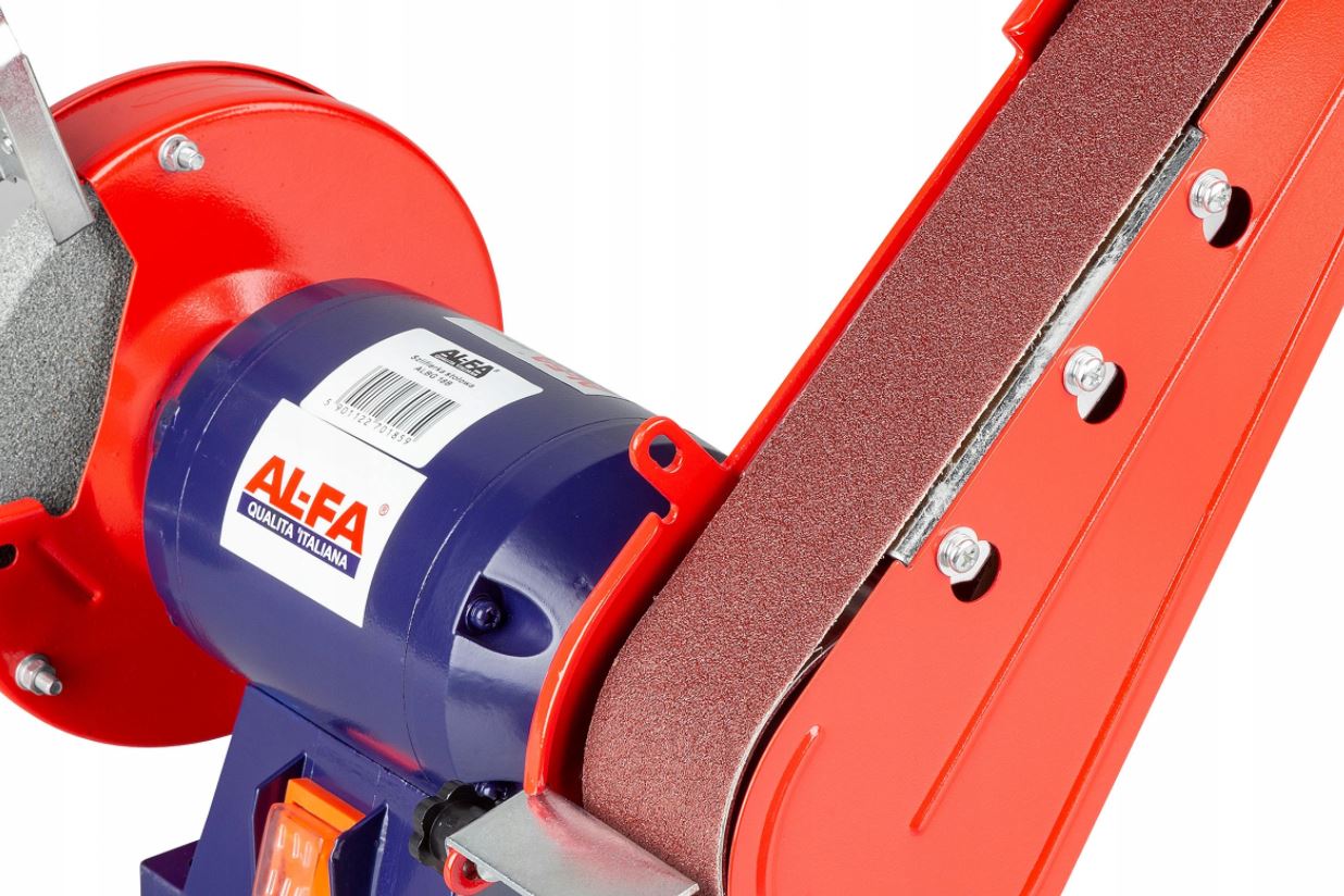 ALFA ALBG18B 1850W Stolní pásová kotoučová bruska 2v1 150mm
