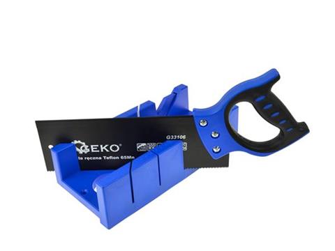 GEKO G33106 Ruční pila 300mm 65Mn Teflon s pokosnicí pilka 