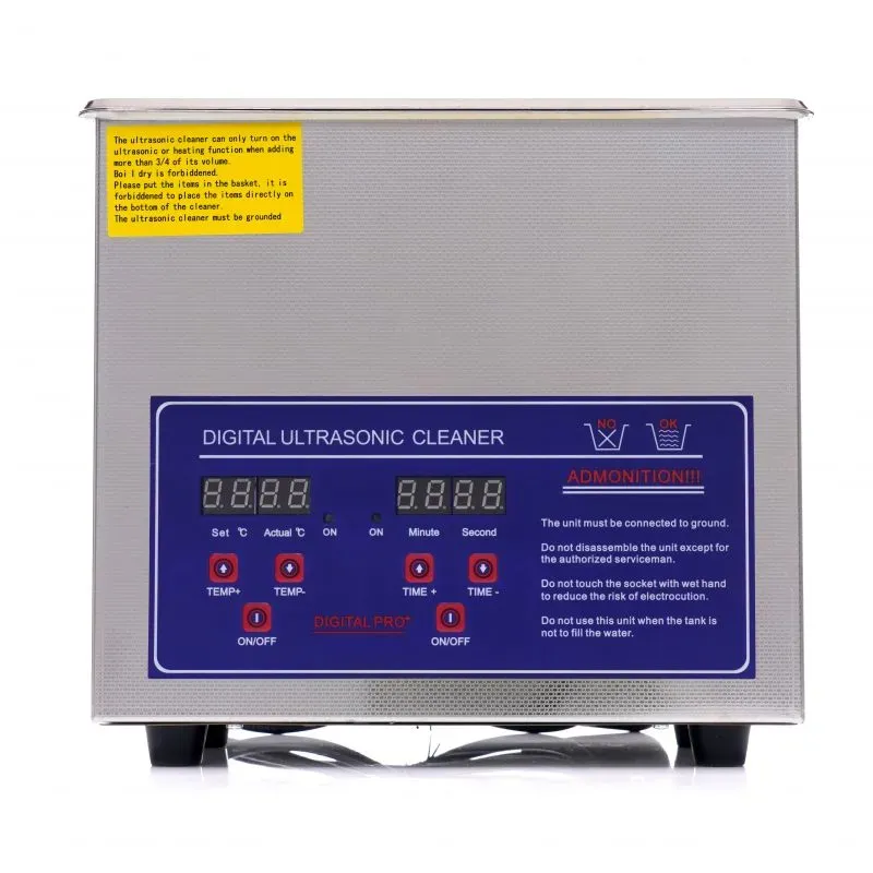 KRAFT&DELE KD448 Ultrazvukový čistič čistička 3,2L 130W LCD dezinfekce, viry