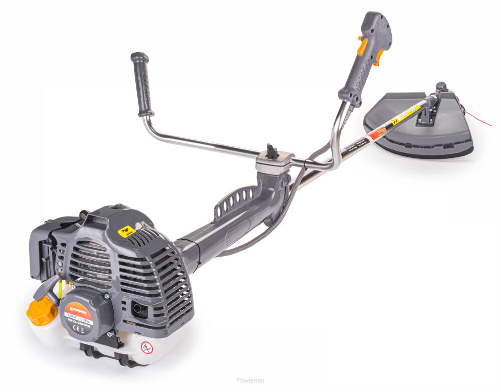 POWERMAT PM-KS-520HAVM Benzínový křovinořez vyžínač na trávu 3,8kW 5,2HP příslušenství