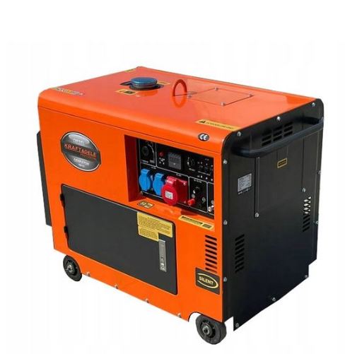 KRAFT&DELE KD121 ELEKTROCENTRÁLA GENERÁTOR PROUDU Diesel 7000W 12/230/380V AVR ATS
