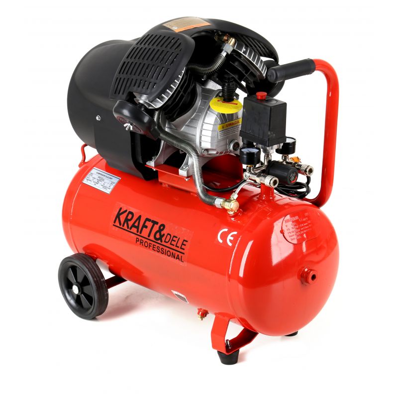 KRAFT&DELE KD1484 3kW / 4,1HP Kompresor olejový 50L 230V 2píst