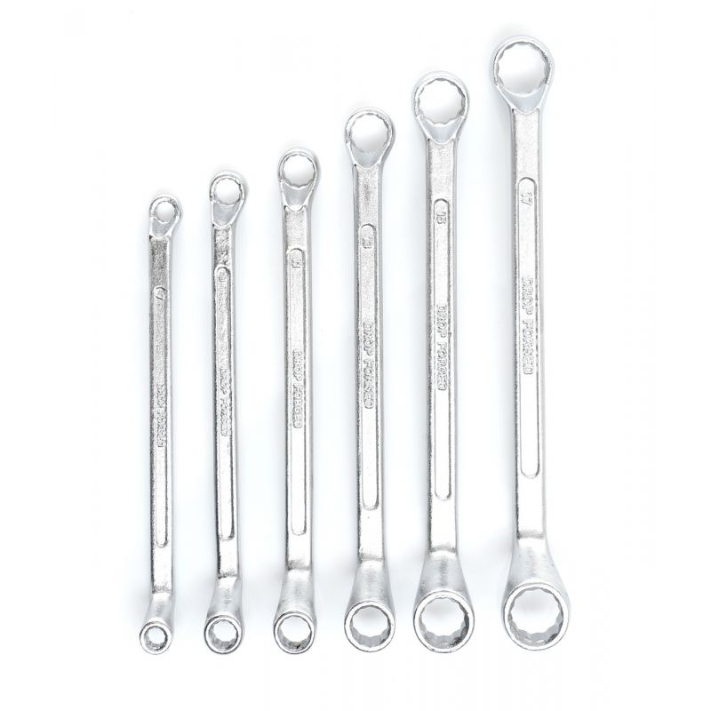 KRAFT&DELE KD10928 Sada klíčů oboustranné očkové klíče 6ks 6-17mm, klíče