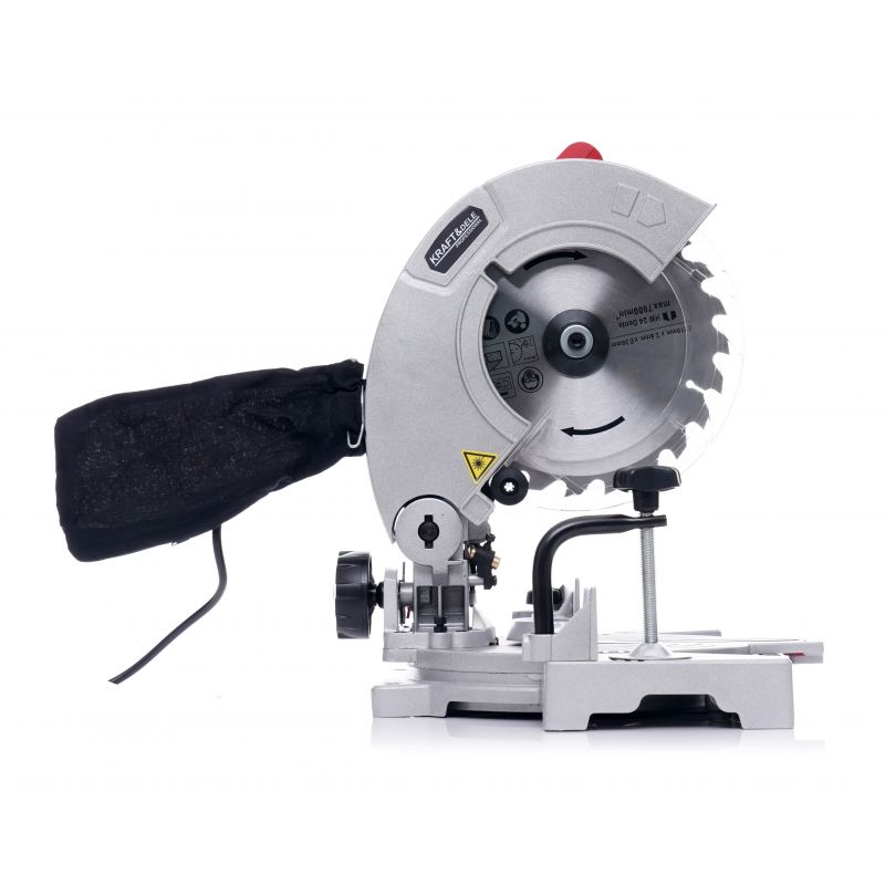 Kraft&Dele KD3013 2200W Pokosová pila s základnou, na dřevo, řezačka, pilka