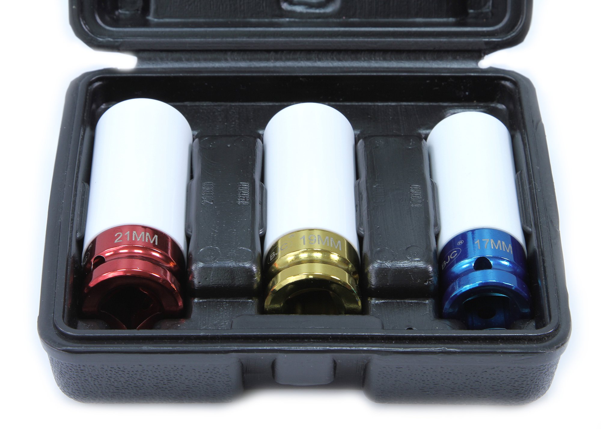 MAR-POL M58270 Nástrčné hlavice klíče Sada BJC 1/2" (17,19,21mm)