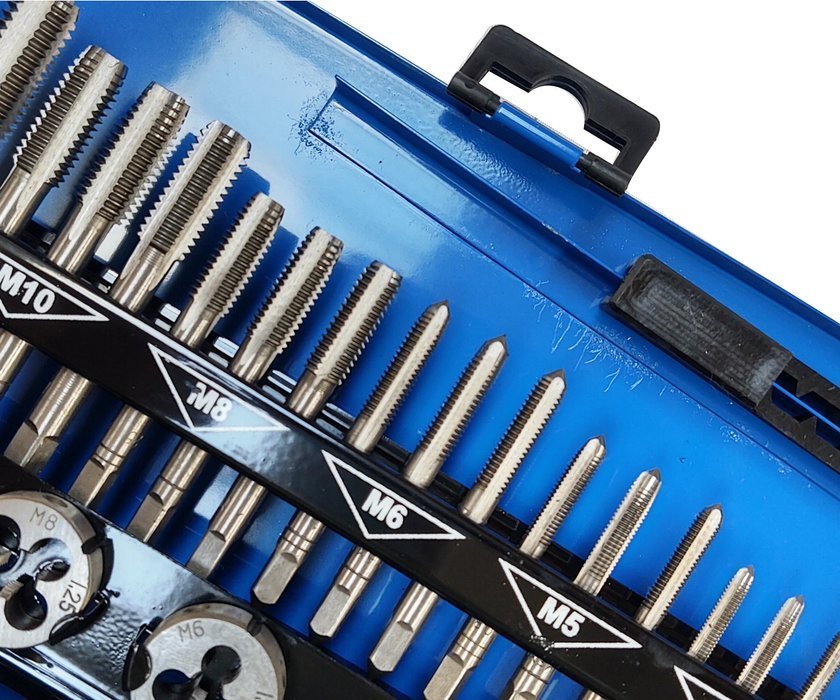 MAGMA M3-M12 Závitníky a očka sada 32ks Závitník závitořezných nástrojů