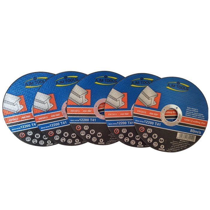 AJM Tools Řezný kotouč na nerezovou ocel nerez 125mm 1,2mm 10ks