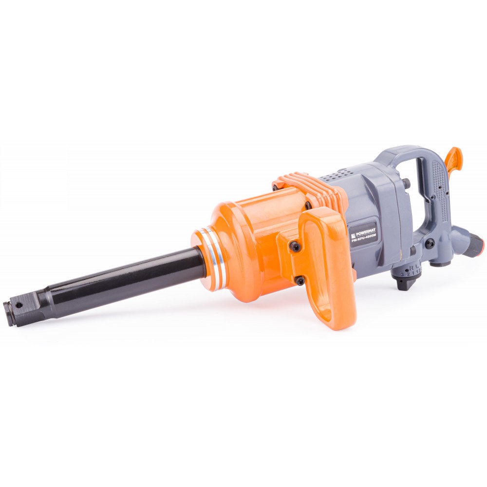 POWERMAT PM-KPU-4800M Pneumatický rázový utahovák klíč TIR 4800Nm +2 hlavice