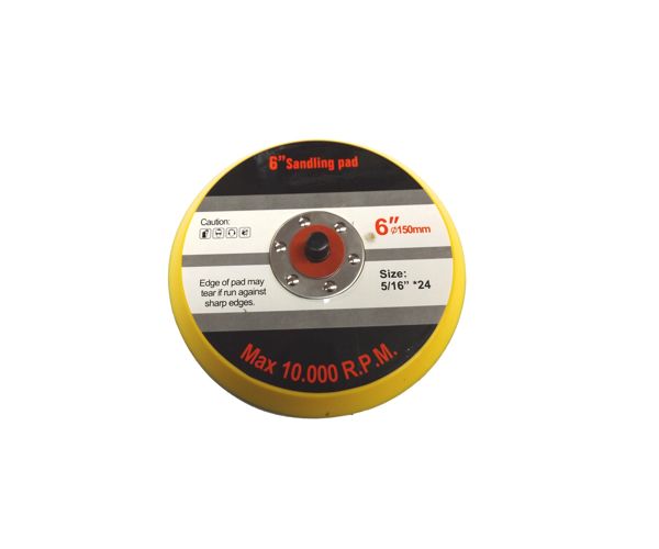 Magma 5/16" Brusný kotouč na suchý zip 150mm 6" pro brusku