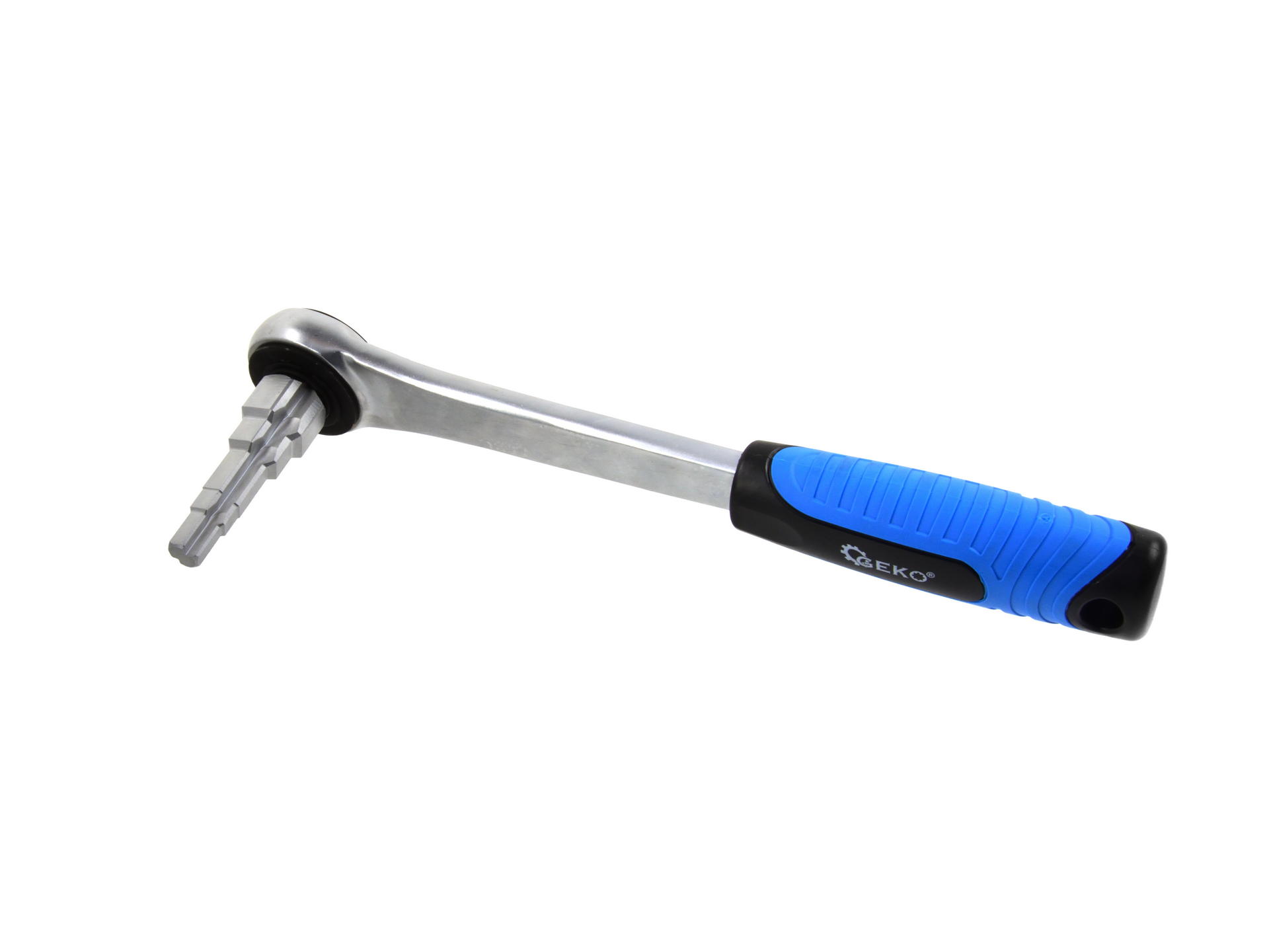 GEKO G01782 Ráčna 1/2" pro nástrčný klíč + pětistupňovitý klíč