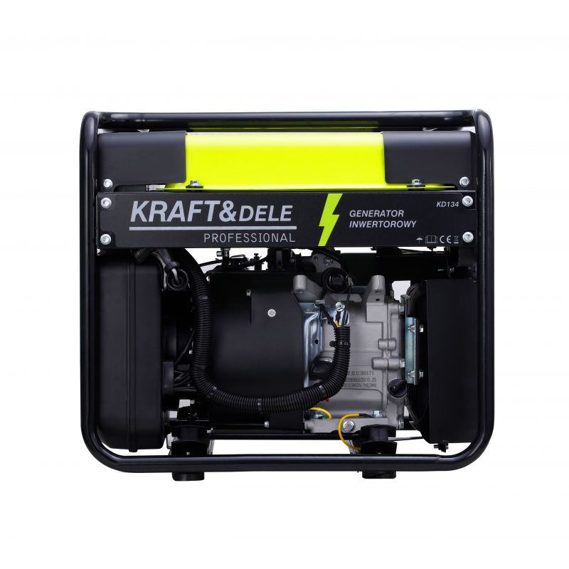Kraft&Dele KD134 4000W ELEKTROCENTRÁLA GENERÁTOR PROUDU 4kW 230V + olej
