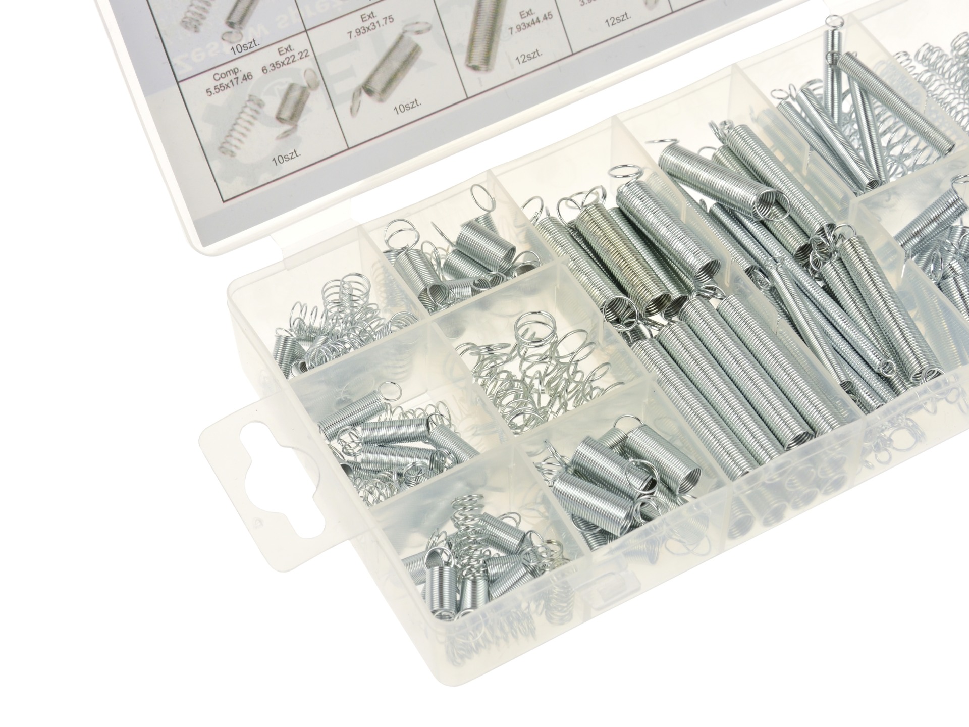 GEKO G02922 Sada pružin 200 ks stahující a roztahující pružiny