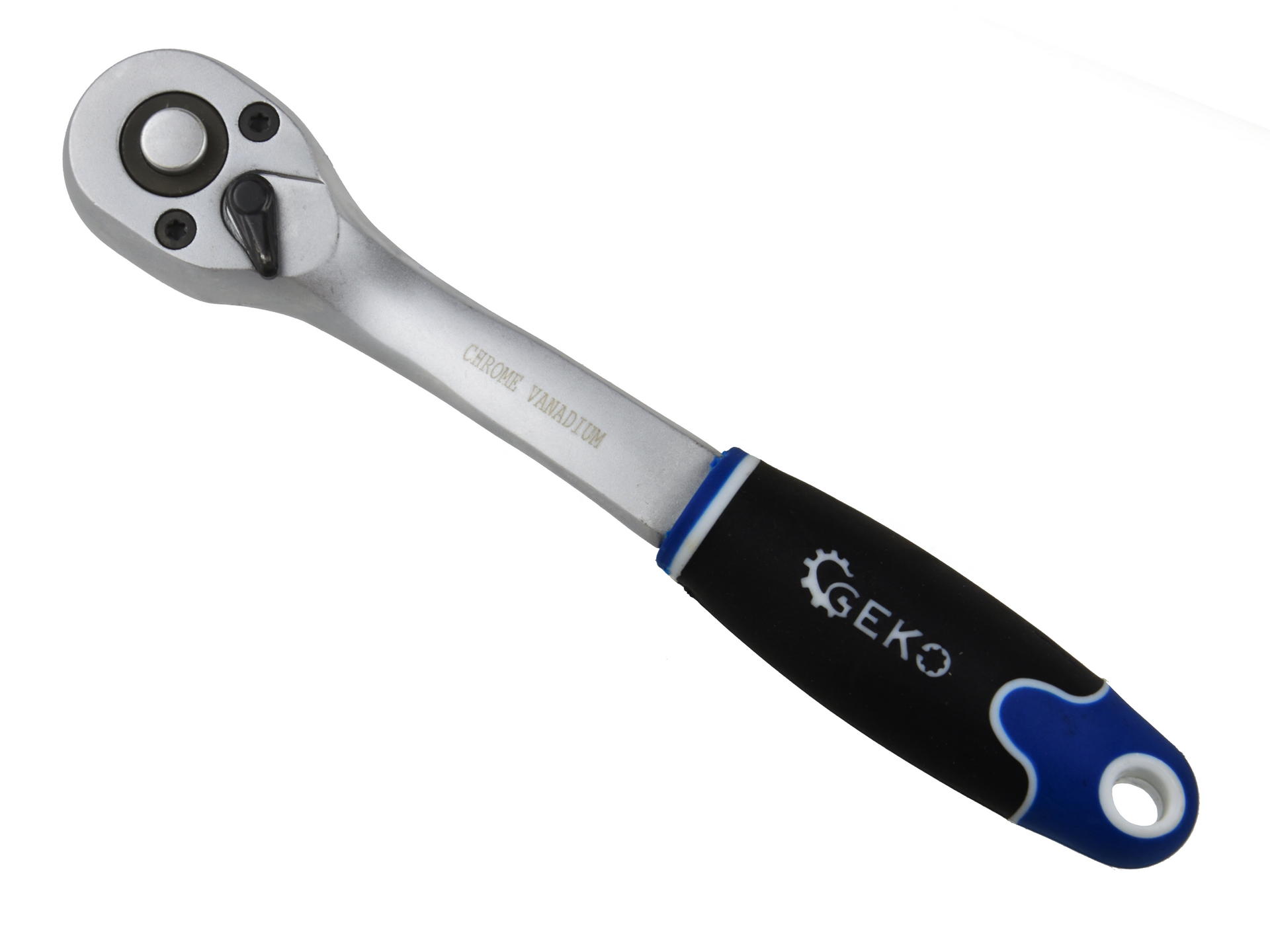 GEKO G10140 Ráčna 1/4" PROFI klíč ohnutá