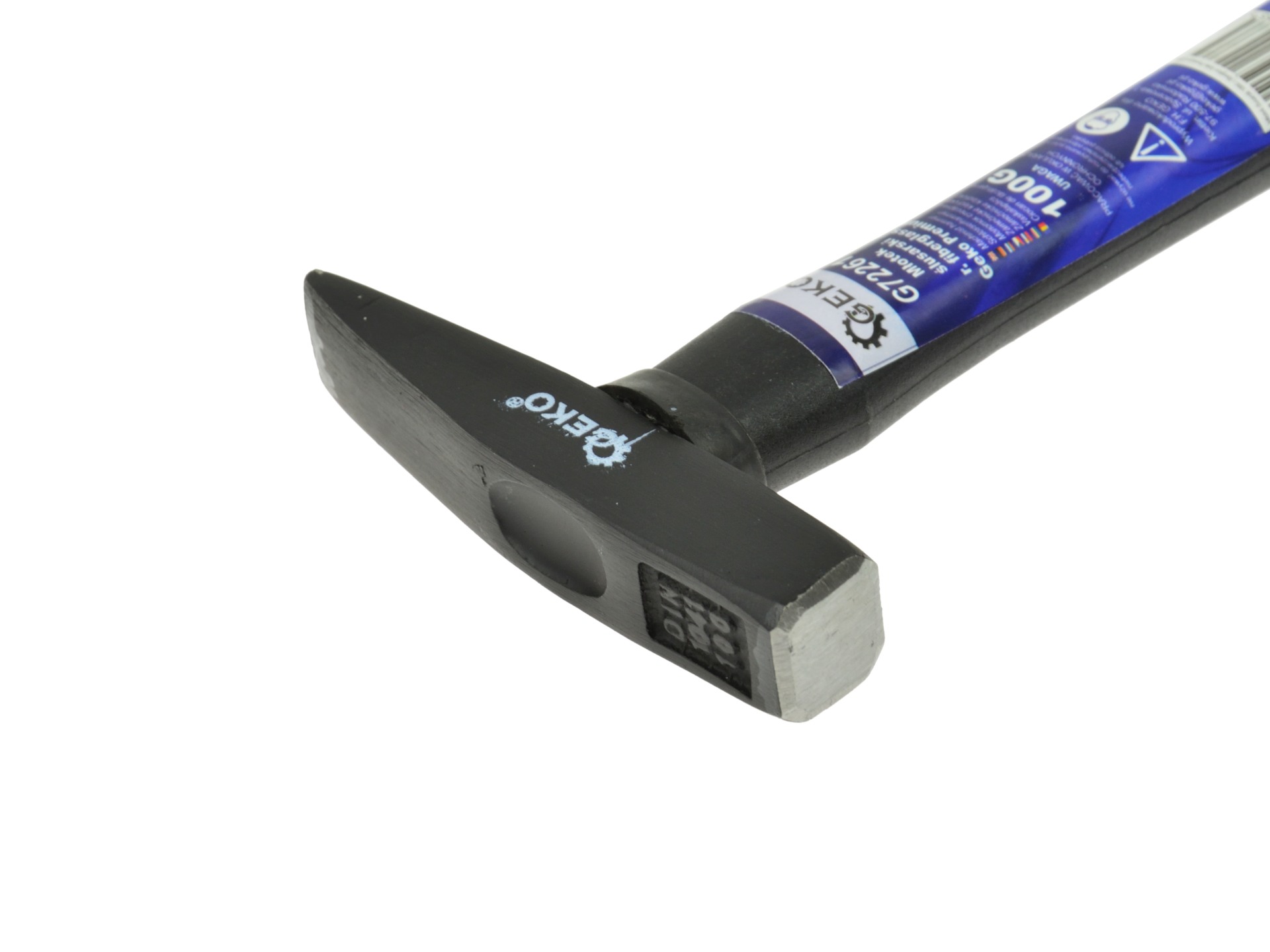 GEKO G72261 Zámečnické kladivo 100G rukojeť sklolaminát Premium