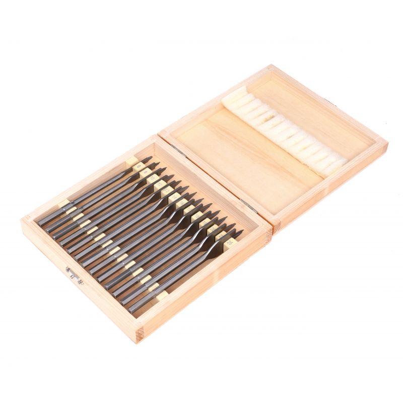 KRAFT&DELE KD10549 Lopatkové vrtáky na dřevo 13ks 6-25 mm