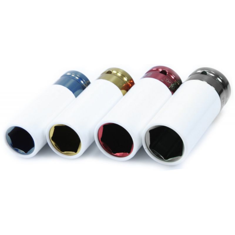 KRAFT&DELE KD10523 Sada vnitřních nástrčných klíčů na alu ráfky barevné 4KS 1/2"