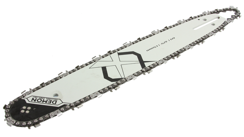 MAR-POL M86677 VODÍCÍ LIŠTA na pilu 38cm, 64 článků/zubů 1,5mm, 0325" 1 řetěz DEMON