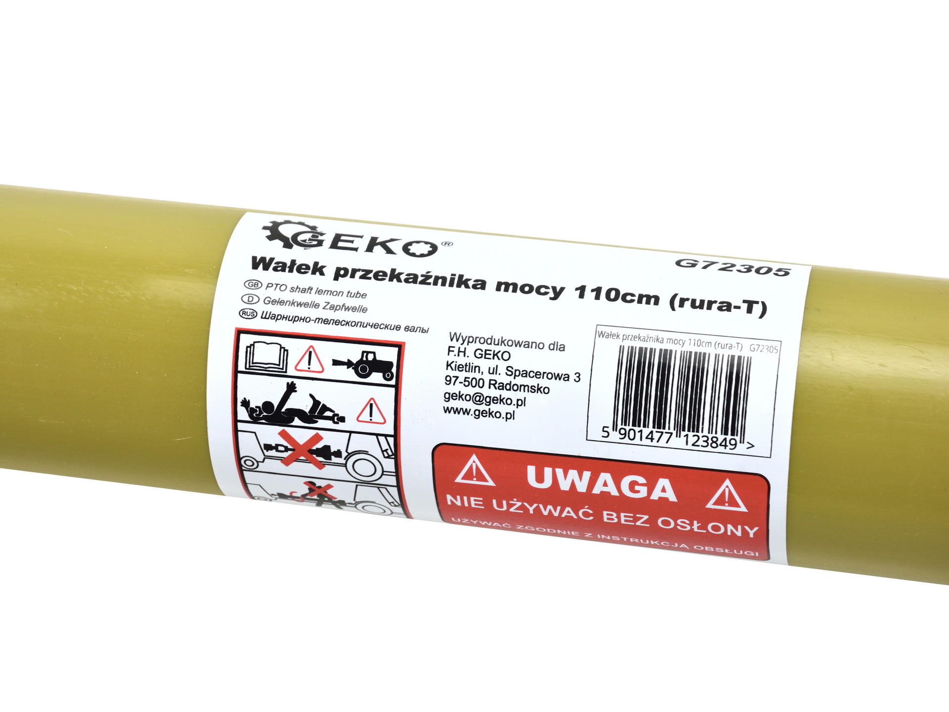 GEKO G72305 Kardanový kloubový hřídel 110cm 500Nm