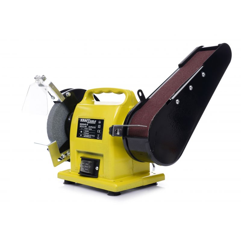 KRAFT&DELE KD545-Z Elektrická stolní bruska pásová, kotoučová 1800W 230V