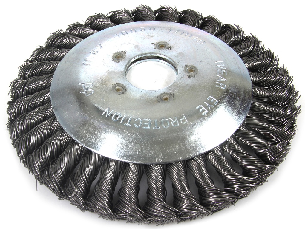 Mar-pol M06972 Drátěný kotouč kartáč pro křovinořez 200mm 25,4mm