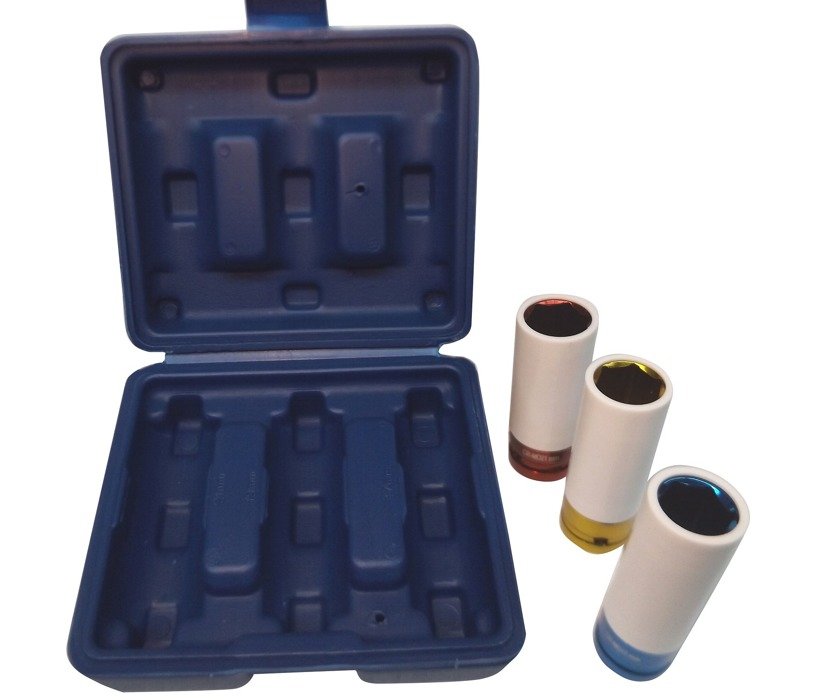 MAGMA SC-H1001 Sada dlouhých nástrčných klíčů 1/2 "17, 19, 21mm 3ks