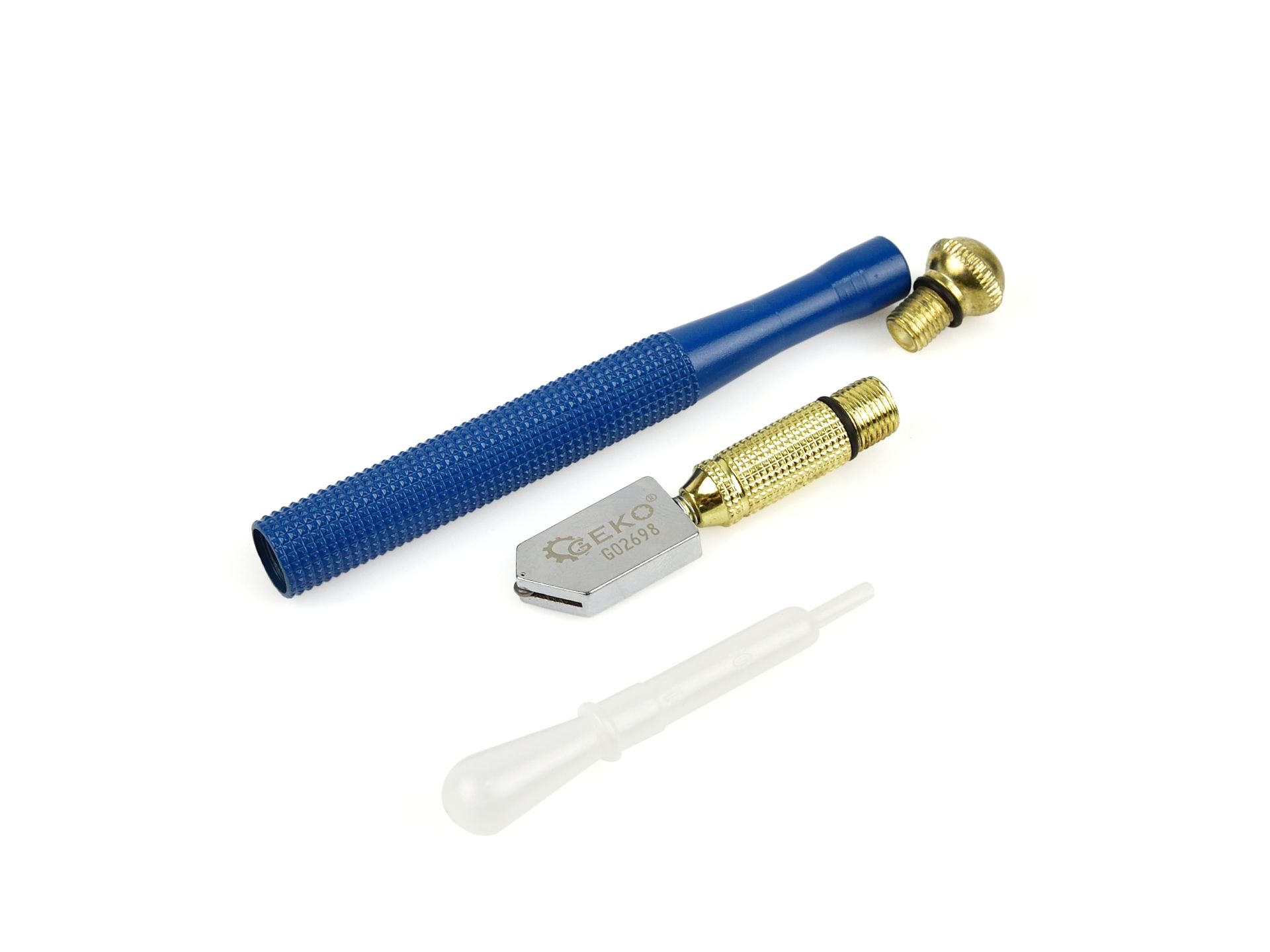 GEKO G02698 Nůž na řezání oleje do skla 177 mm (karbid wolframu)