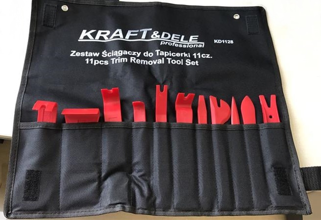 KRAFT&DELE KD1128 Montáž demontáž čalounění, stahováky, klíče, sada 11ks